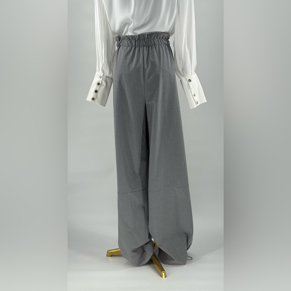 🆕 RAT & BOA 🧿 NWT Simona Pleated Trouser, Adjustable Drawstring, Grey - Sz XL - Picture 9 of 17